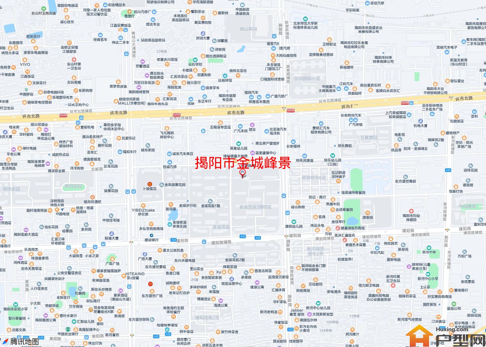 金城峰景小区 - 户型网