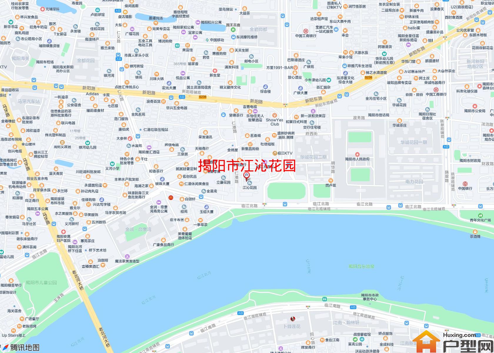 江沁花园小区 - 户型网