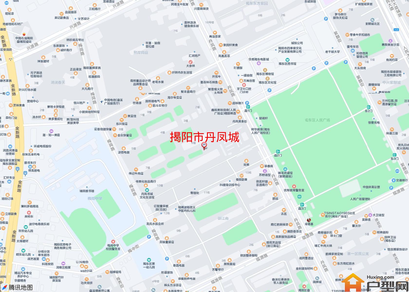 丹凤城小区 - 户型网