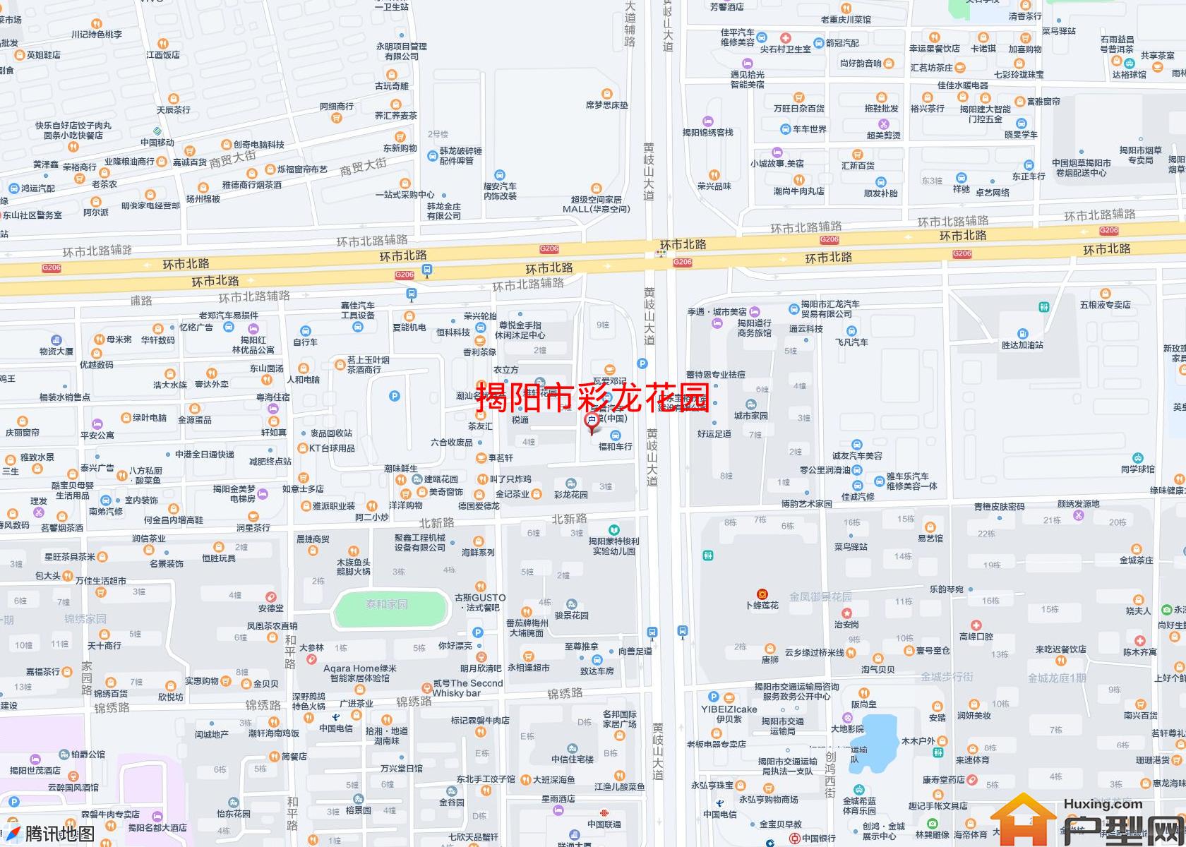 彩龙花园小区 - 户型网
