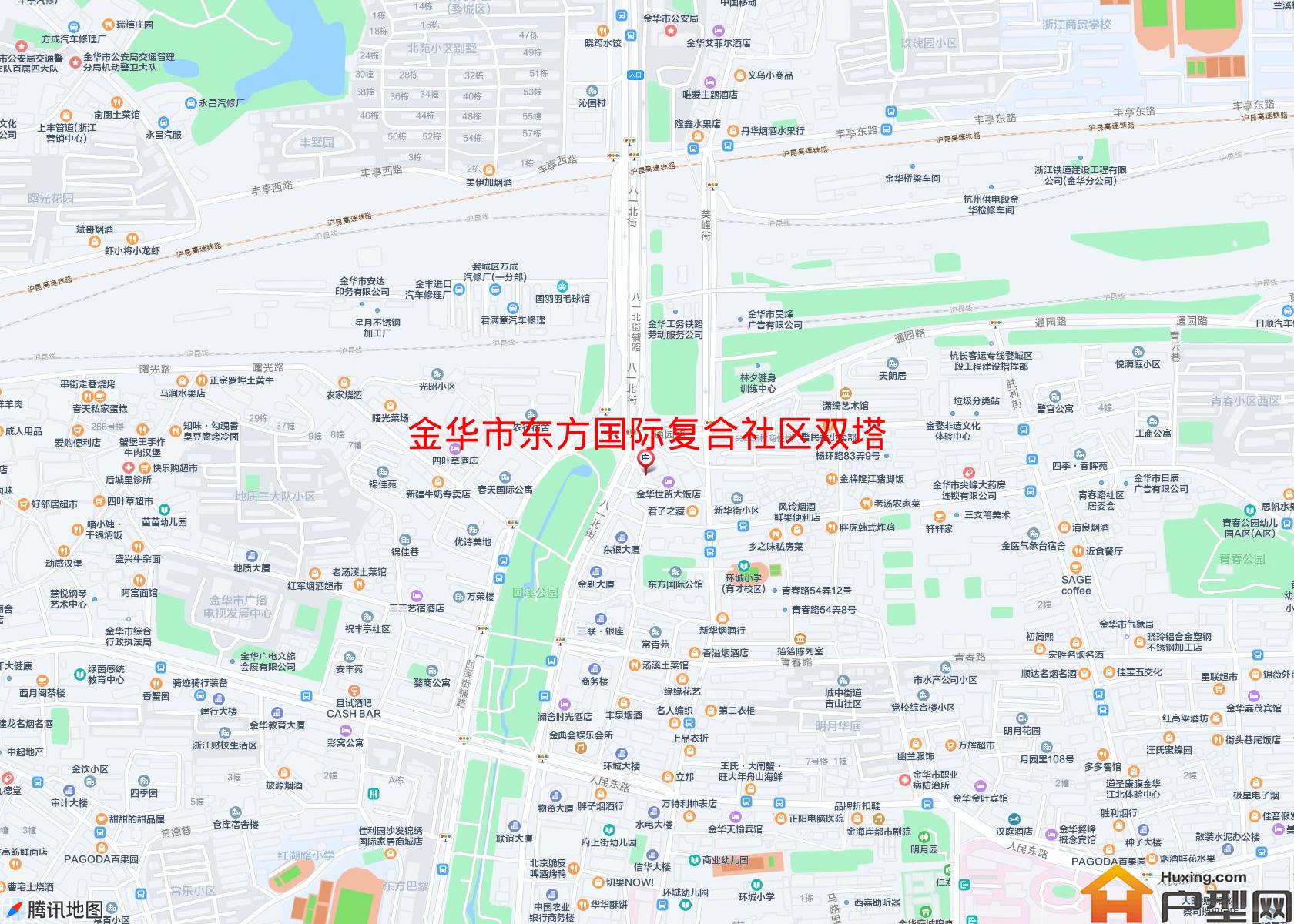 东方国际复合社区双塔综合楼小区 - 户型网