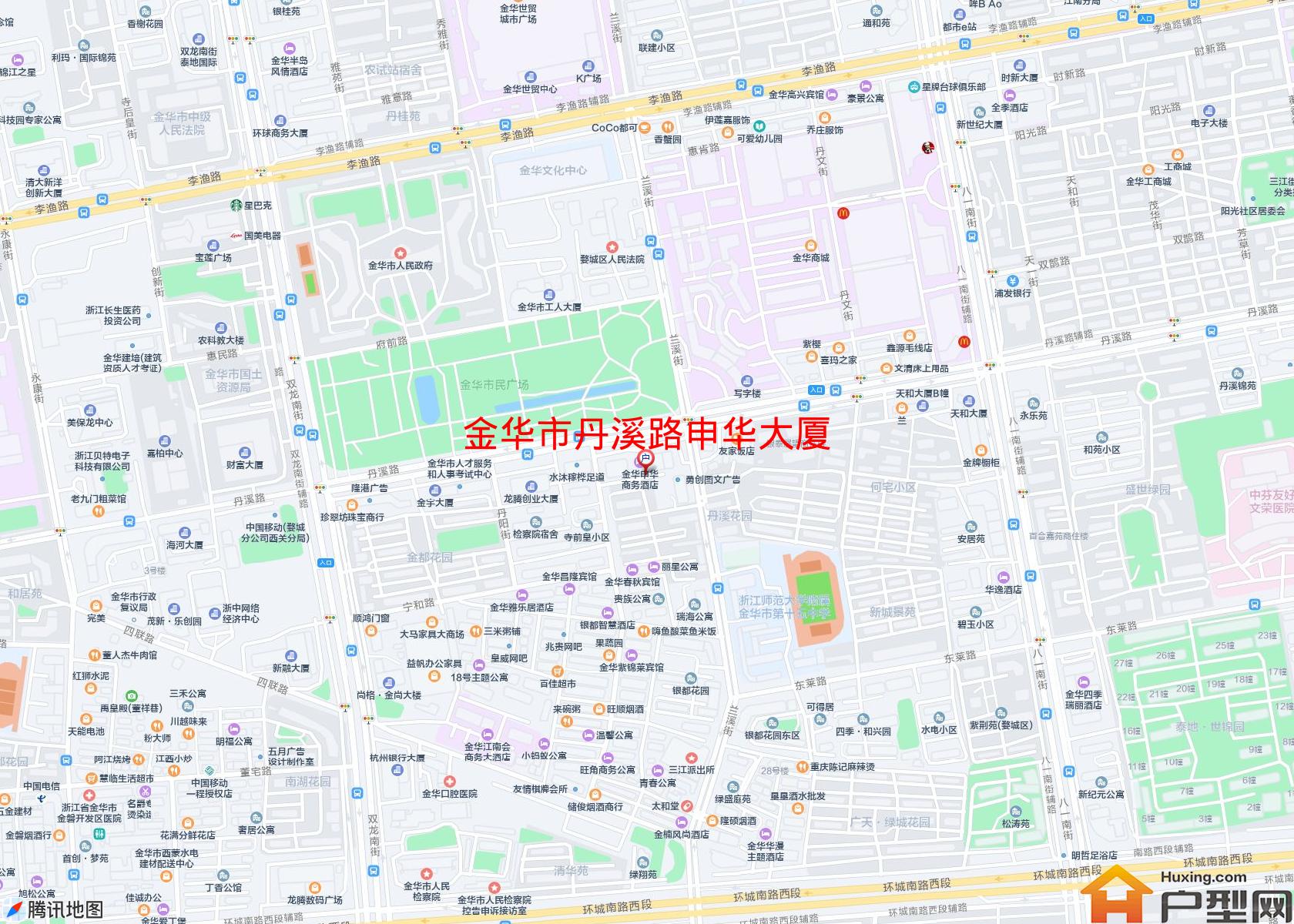 丹溪路申华大厦小区 - 户型网