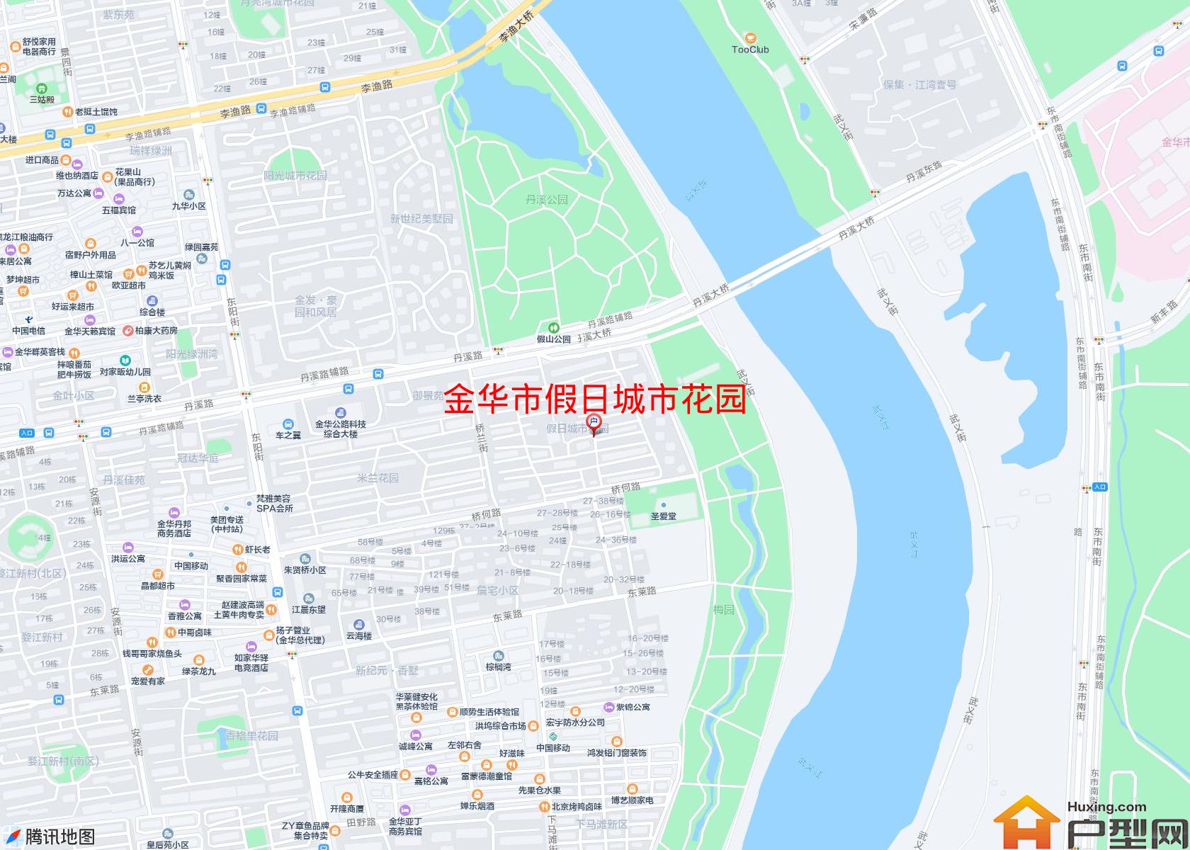 假日城市花园小区 - 户型网