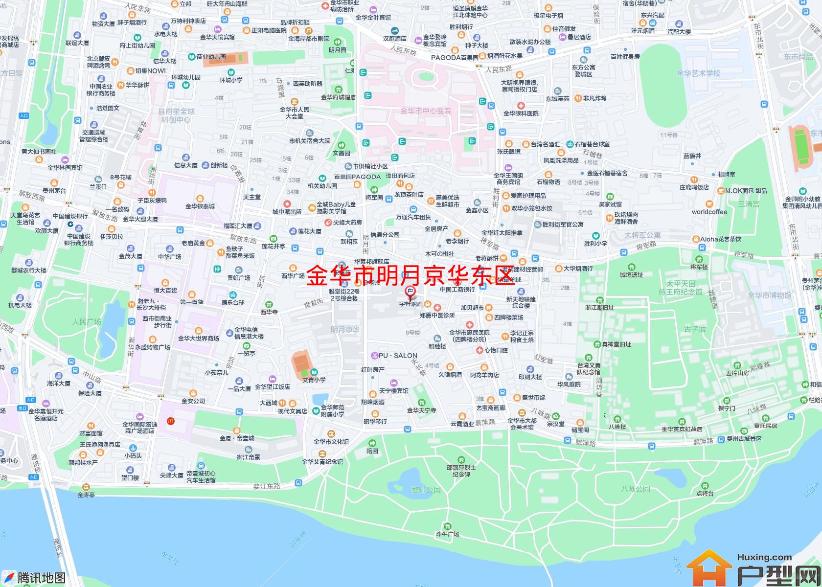 明月京华东区小区 - 户型网