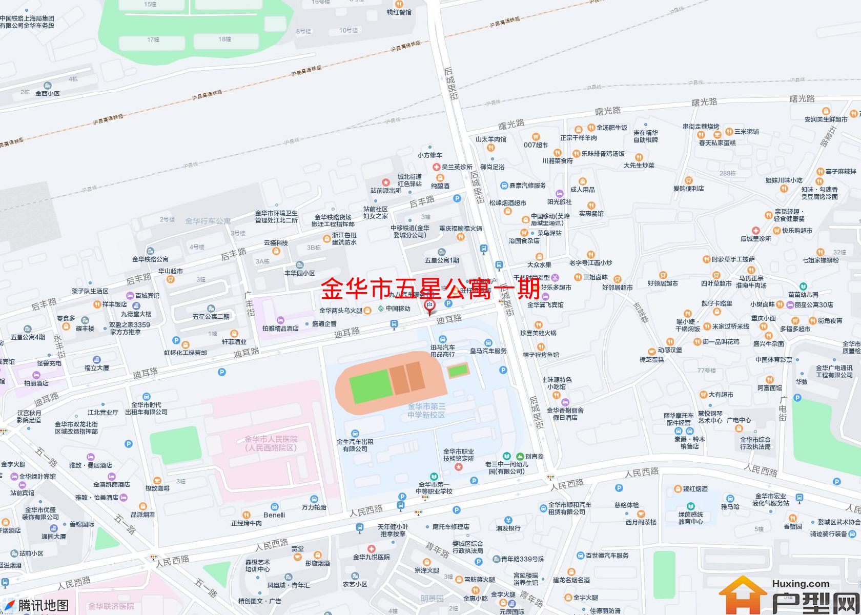 五星公寓一期小区 - 户型网