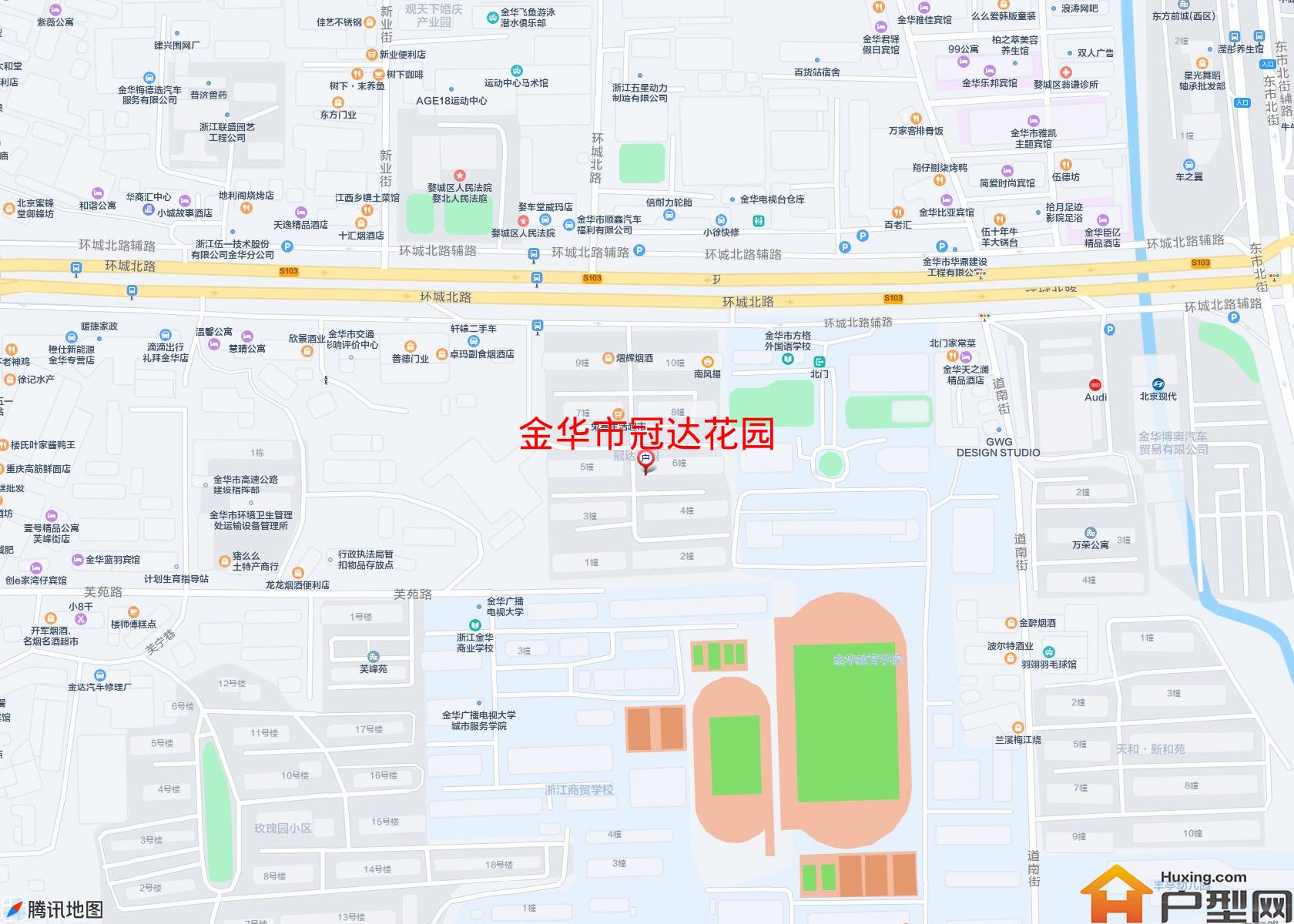 冠达花园小区 - 户型网