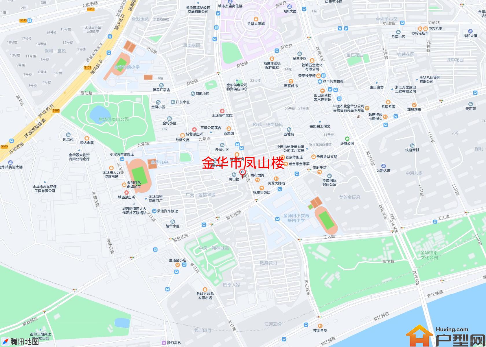 凤山楼小区 - 户型网