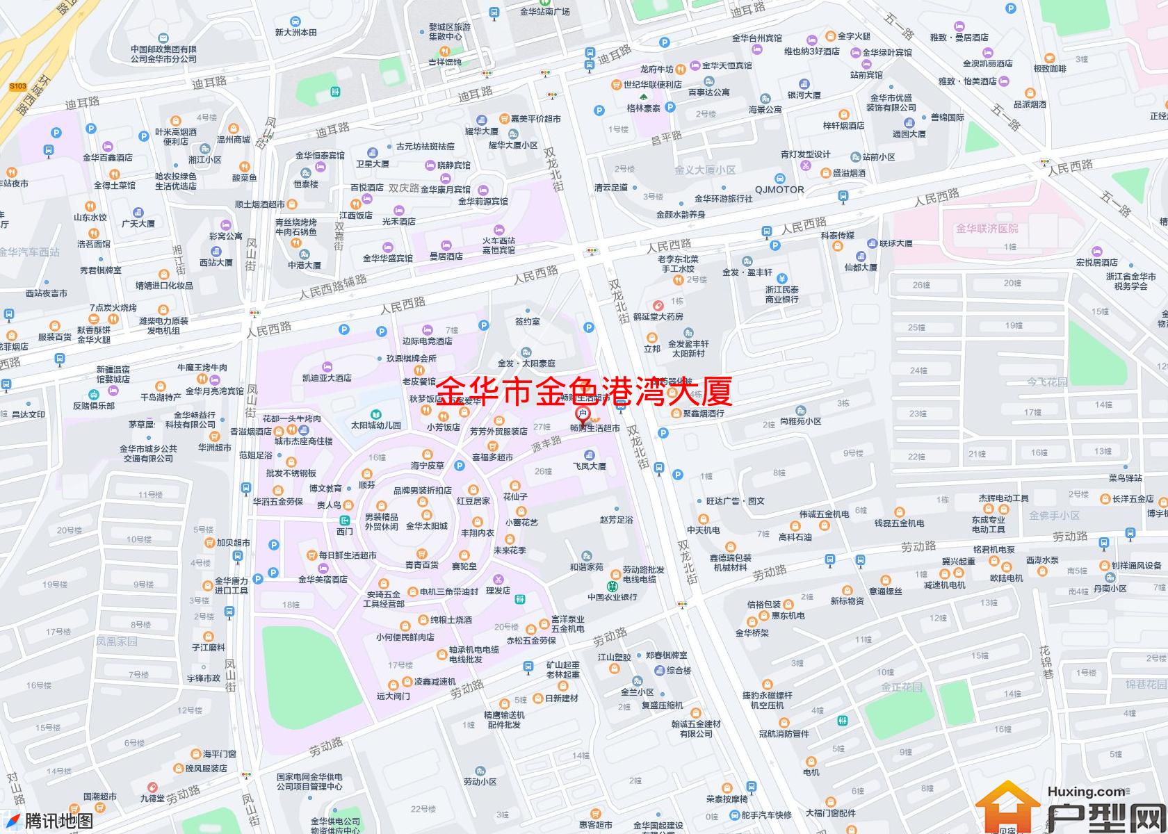 金色港湾大厦小区 - 户型网