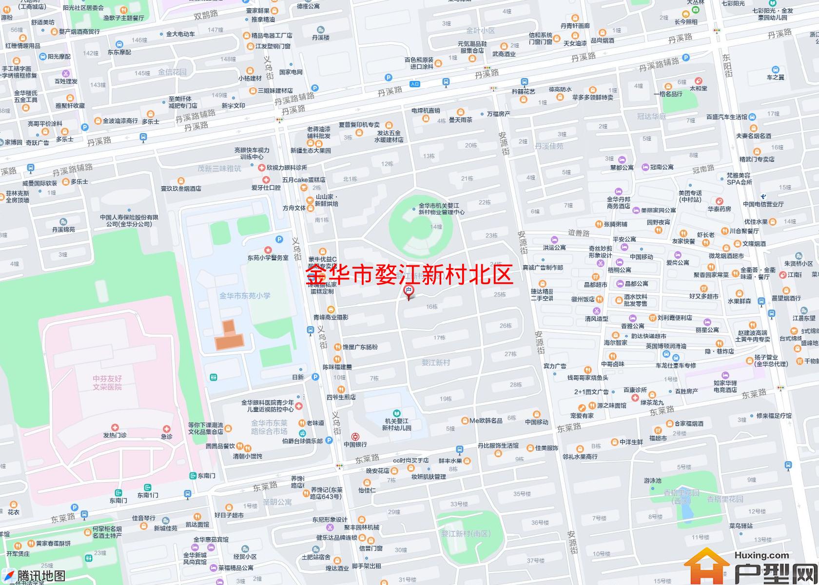 婺江新村北区小区 - 户型网