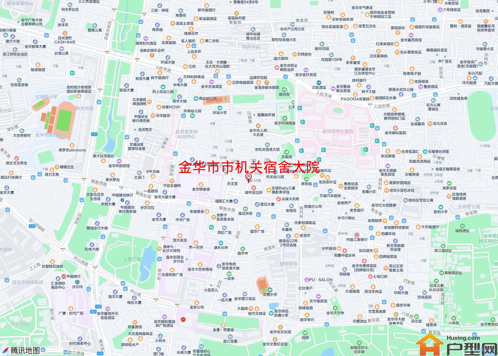 市机关宿舍大院小区 - 户型网