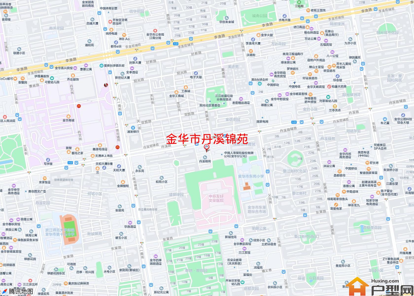 丹溪锦苑小区 - 户型网