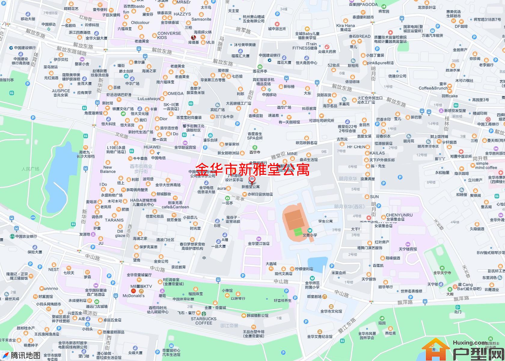 新雅堂公寓小区 - 户型网
