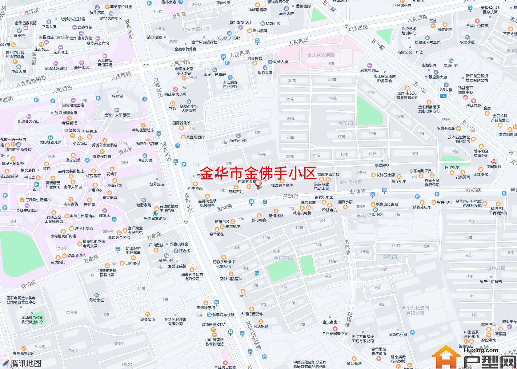 金佛手小区小区 - 户型网