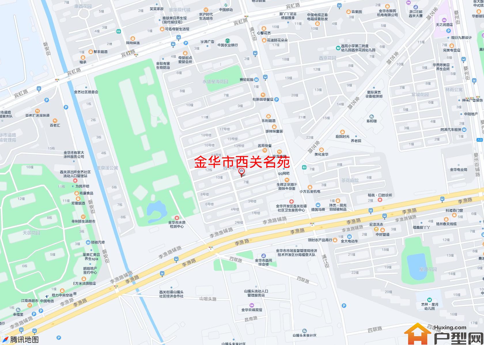西关名苑小区 - 户型网