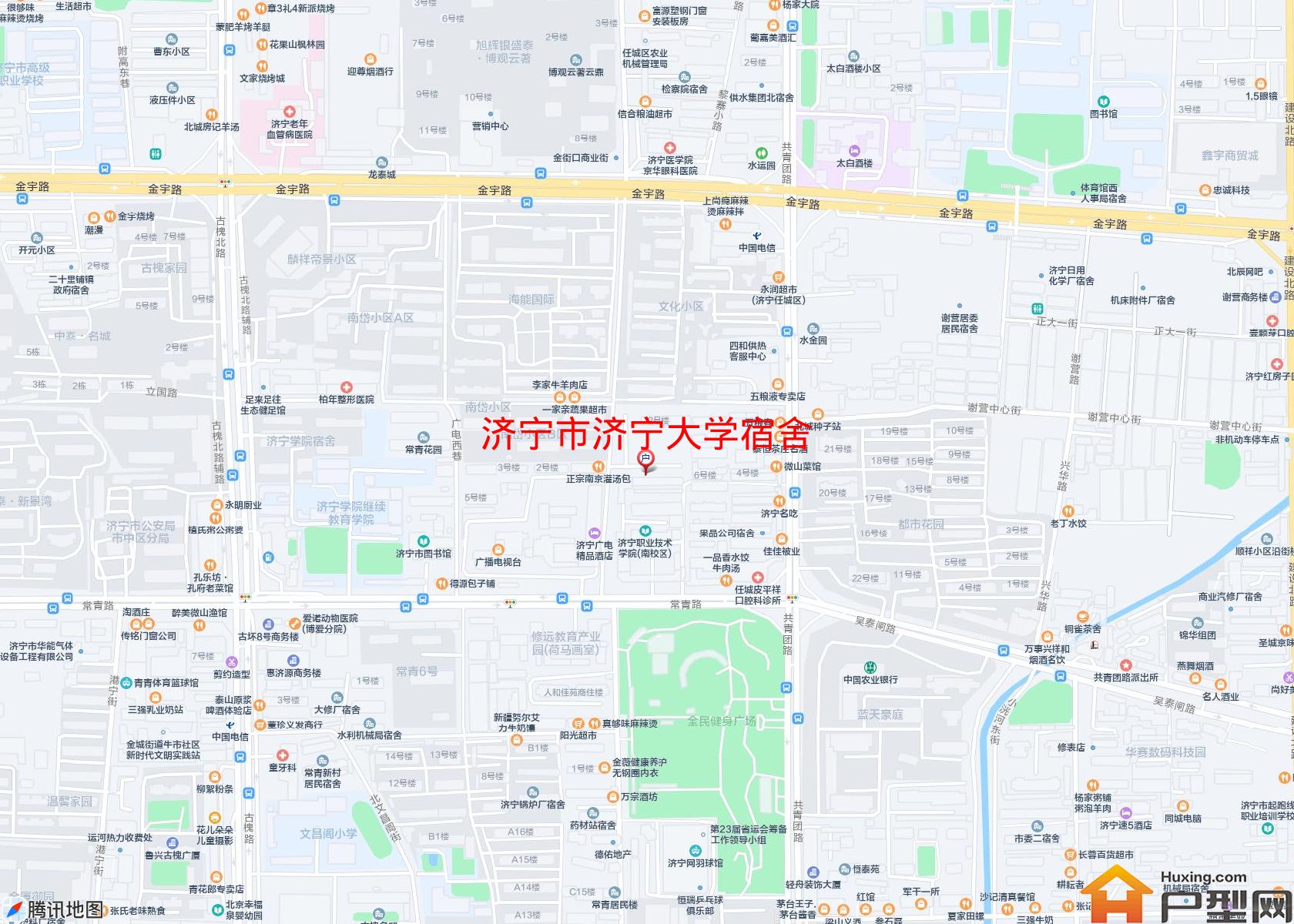 济宁大学宿舍小区 - 户型网