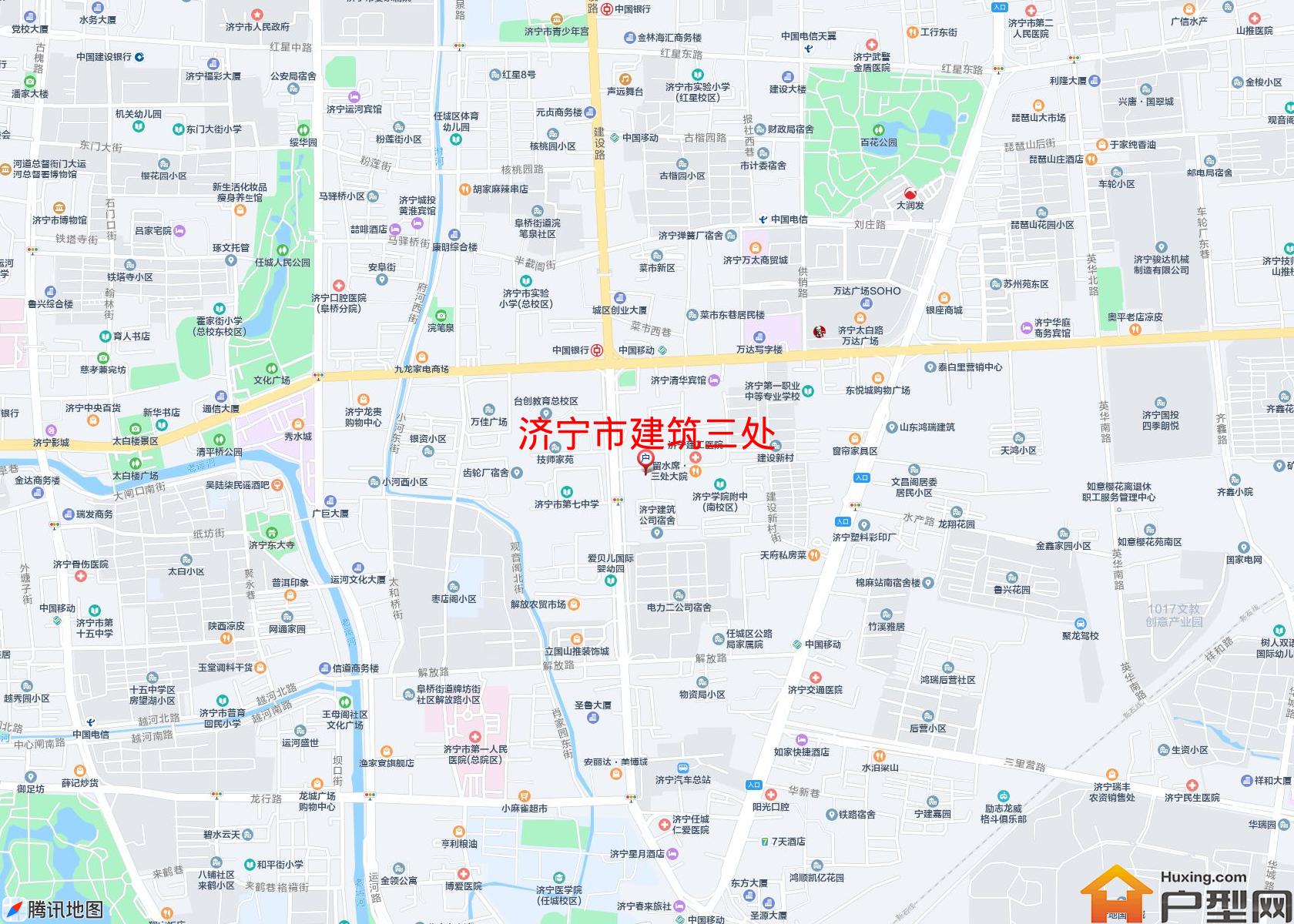 建筑三处小区 - 户型网