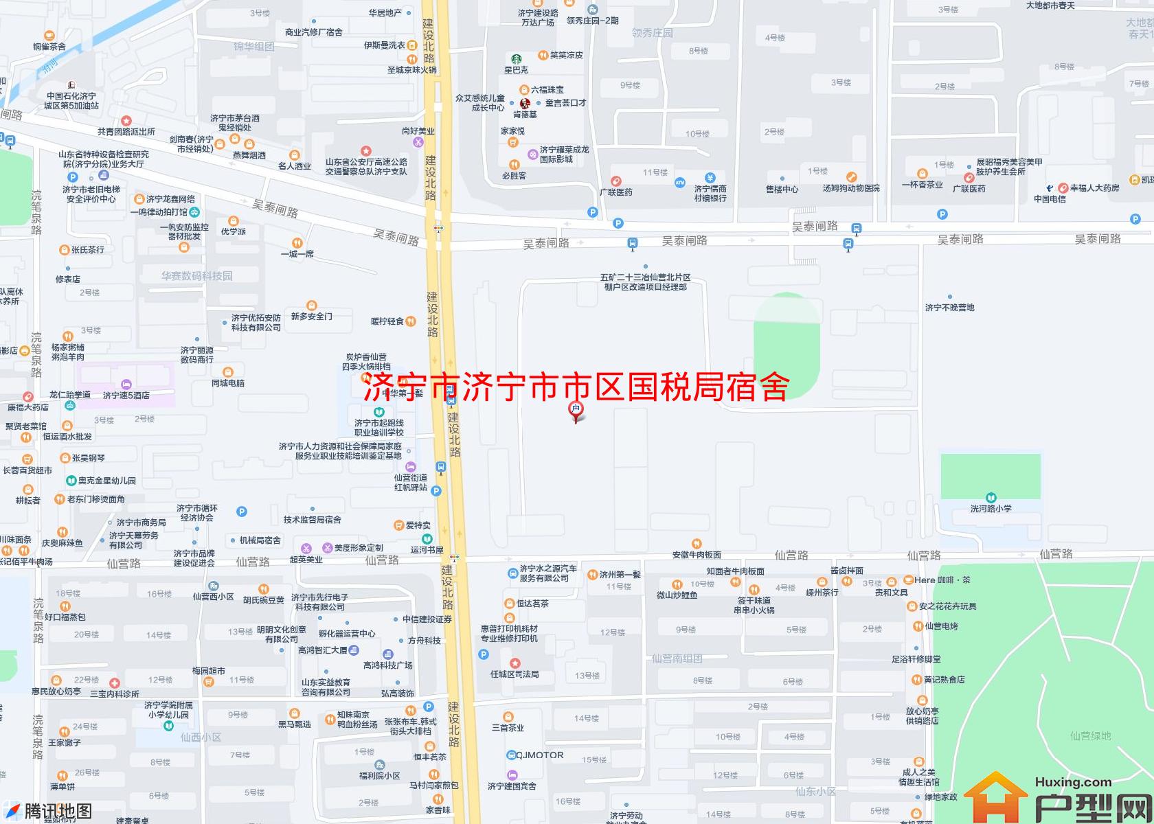 济宁市市区国税局宿舍小区 - 户型网