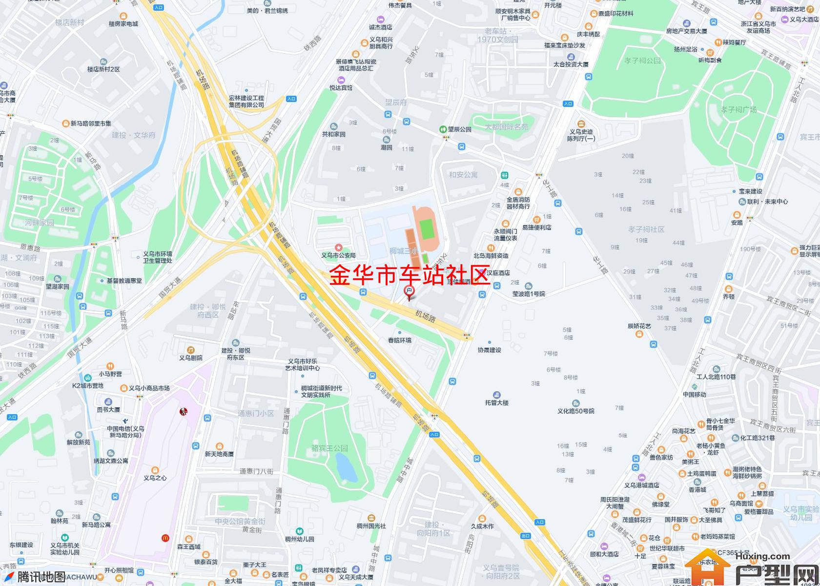 车站社区小区 - 户型网