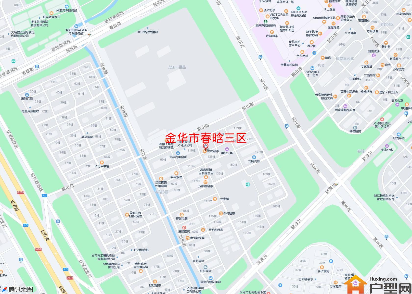 春晗三区小区 - 户型网
