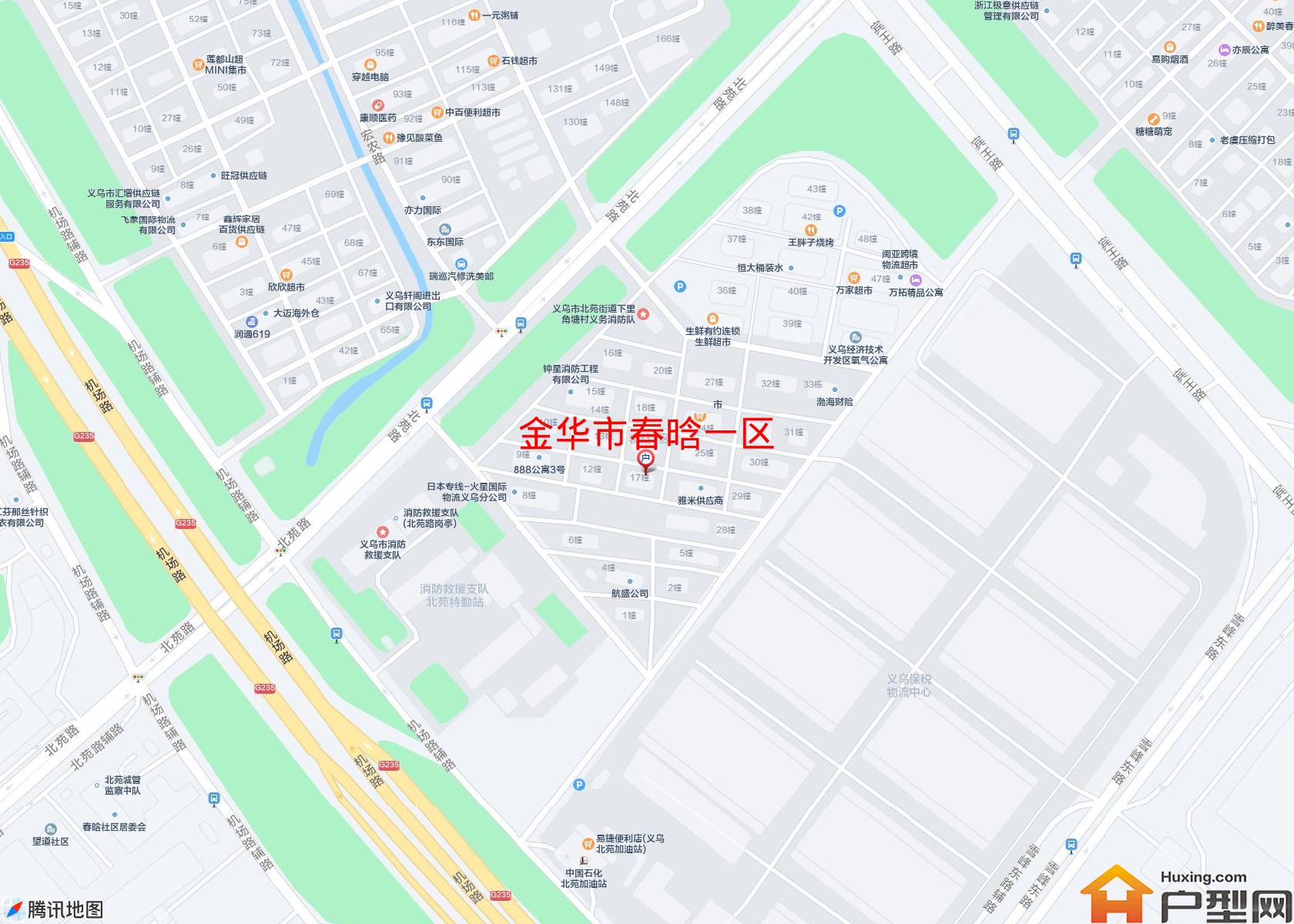 春晗一区小区 - 户型网