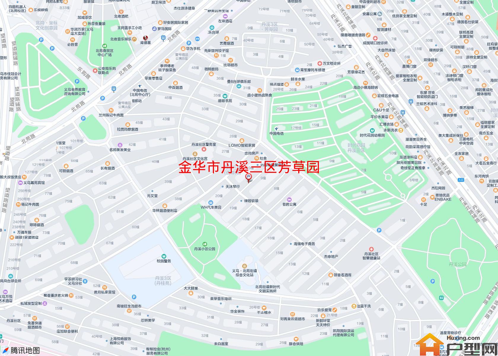 丹溪三区芳草园小区 - 户型网