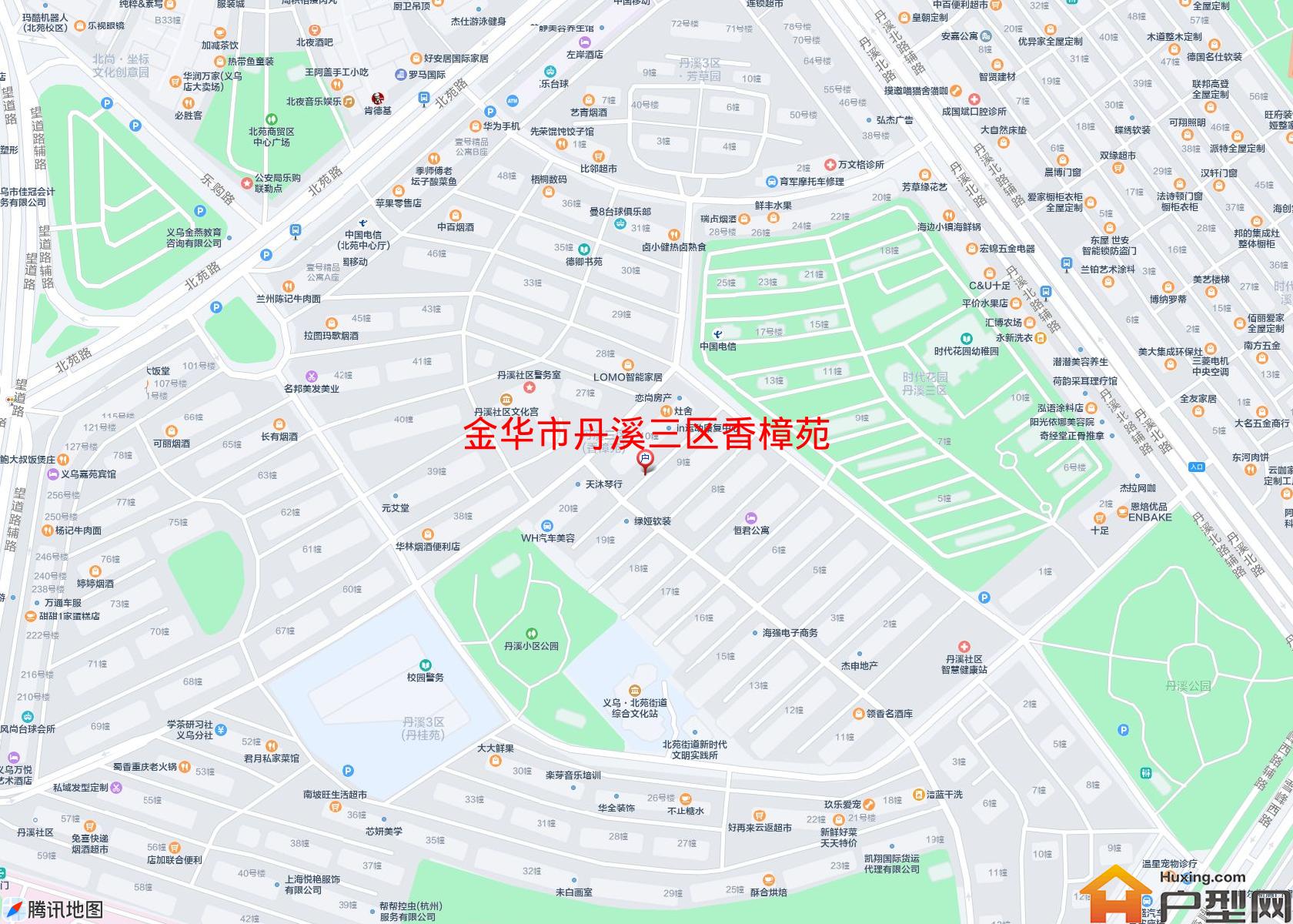 丹溪三区香樟苑小区 - 户型网
