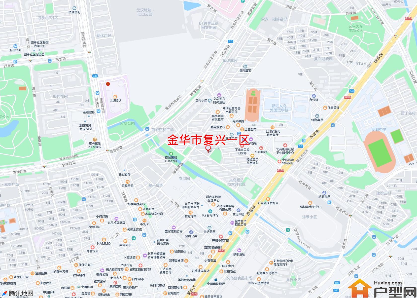 复兴一区小区 - 户型网