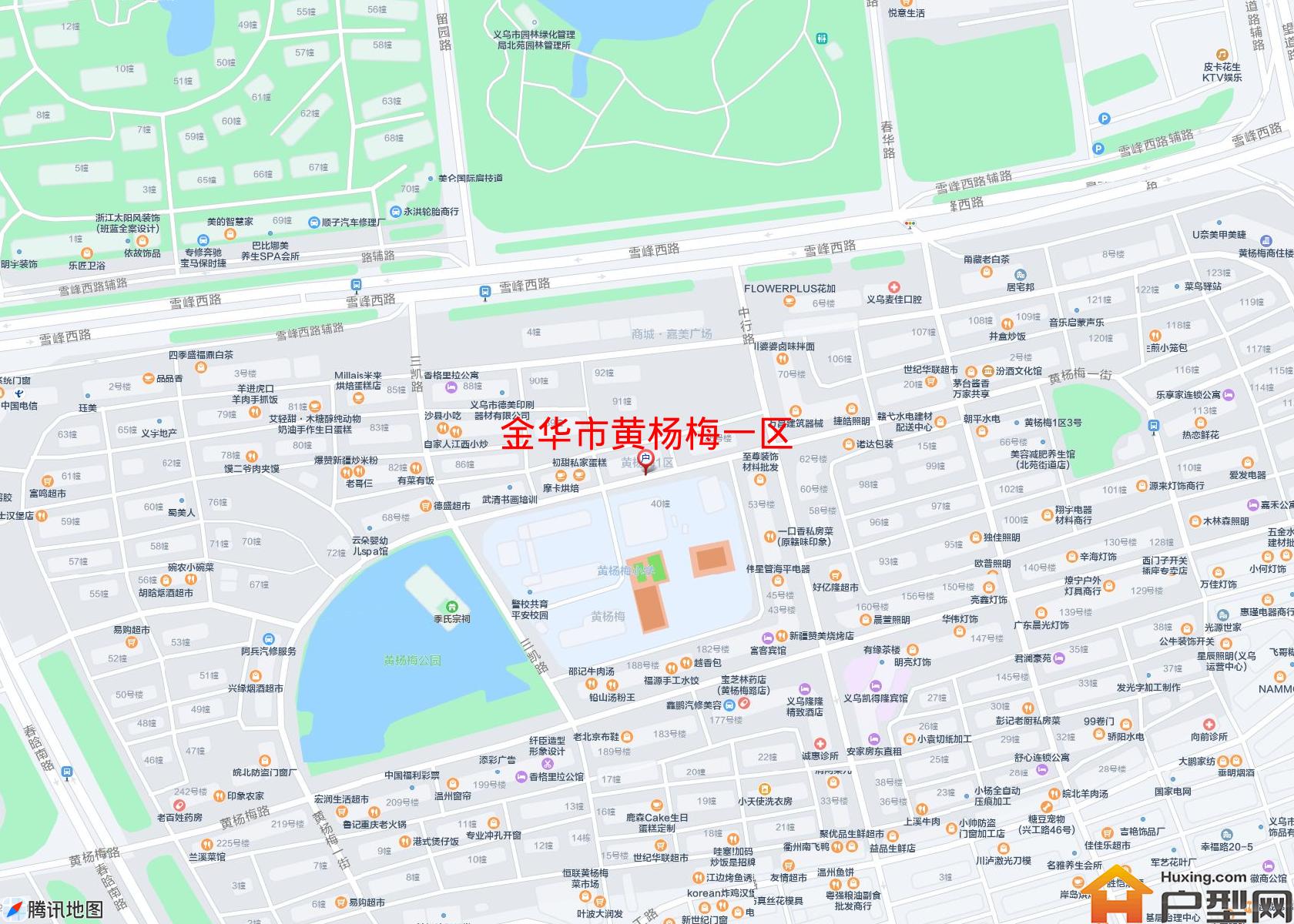黄杨梅一区小区 - 户型网