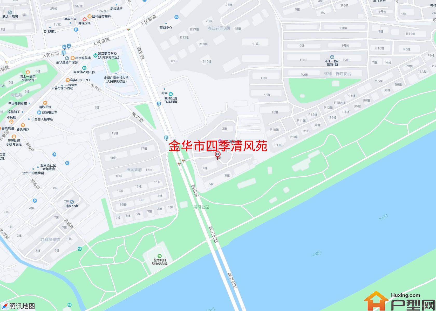 四季清风苑小区 - 户型网