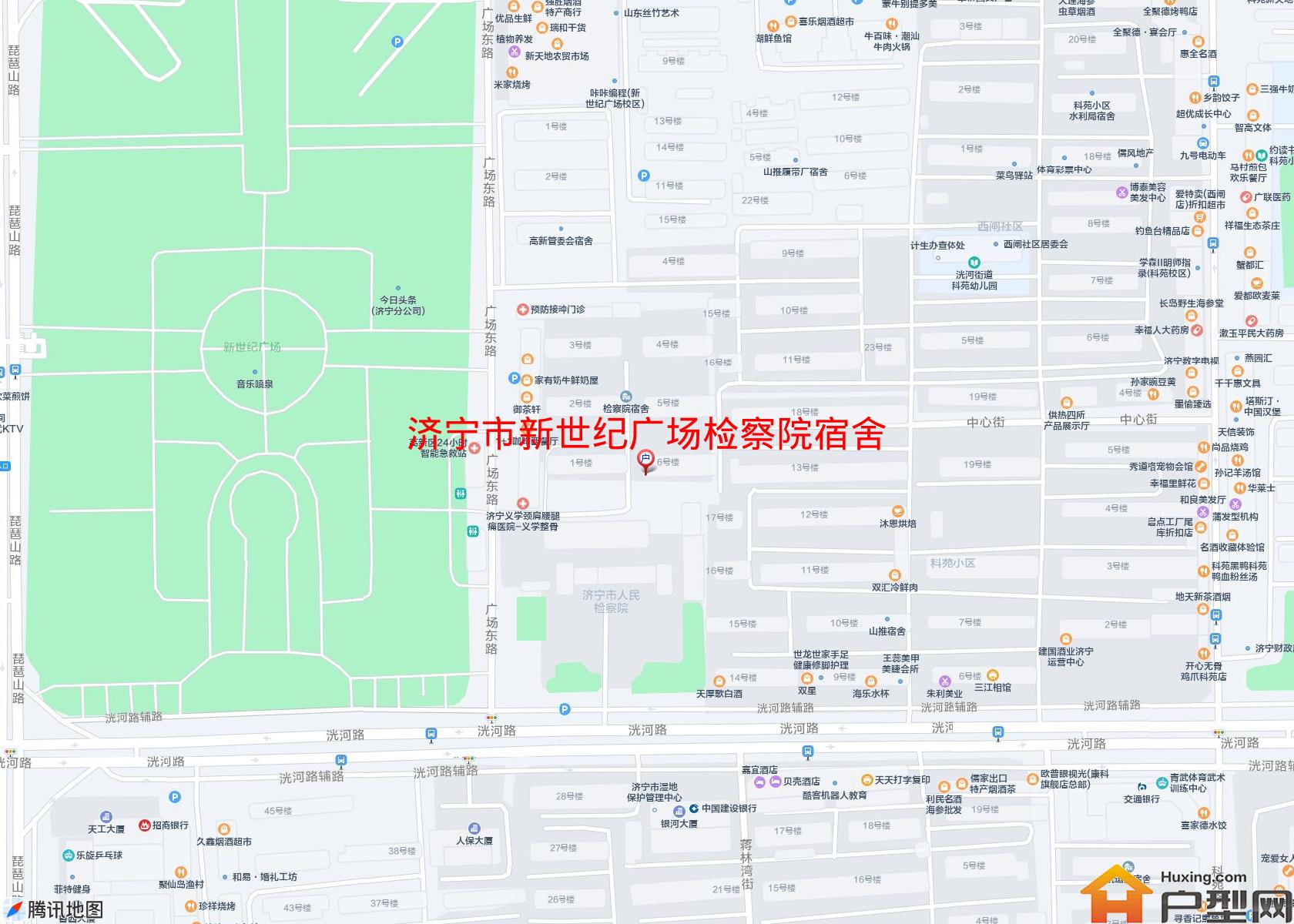 新世纪广场检察院宿舍小区 - 户型网