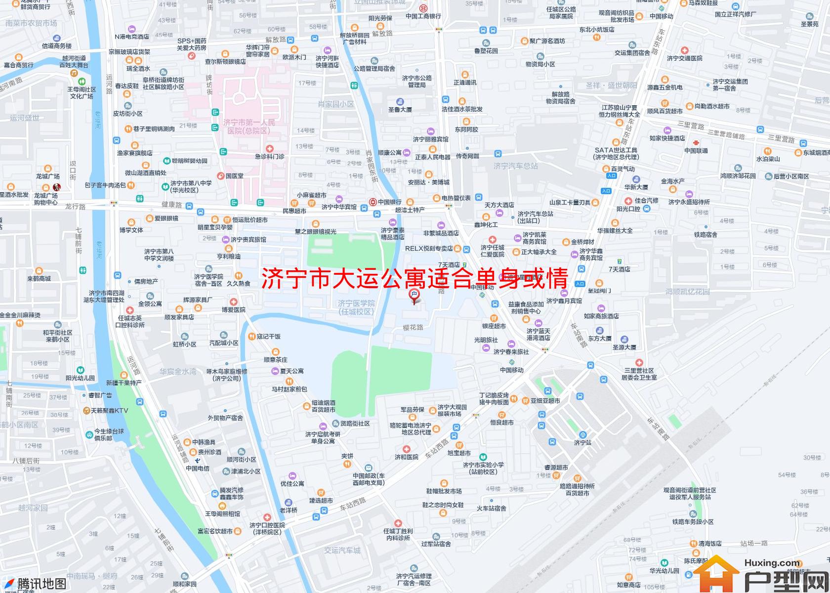 大运公寓适合单身或情小区 - 户型网