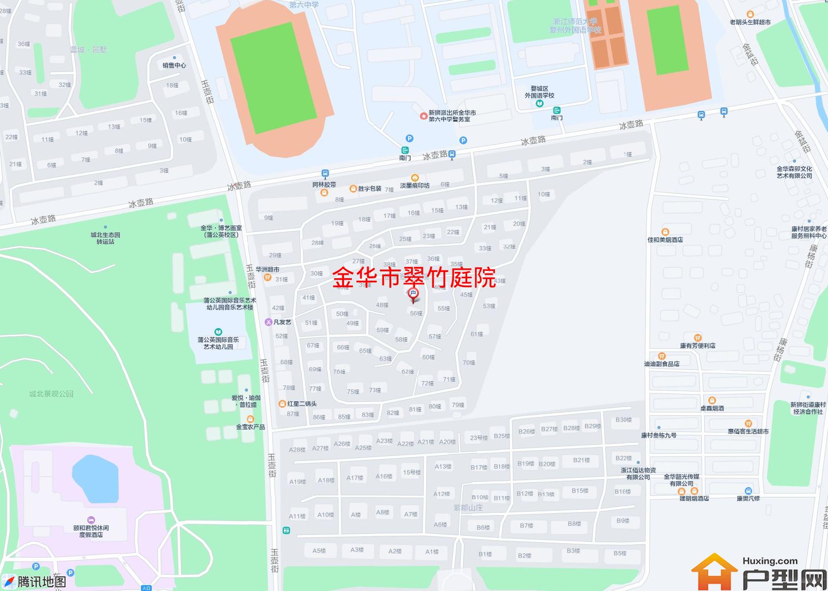 翠竹庭院小区 - 户型网