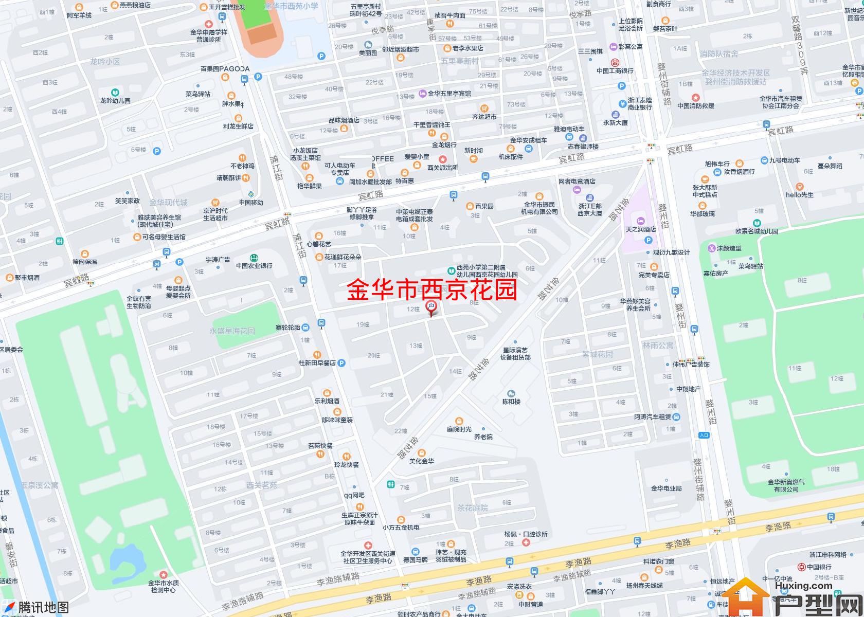 西京花园小区 - 户型网