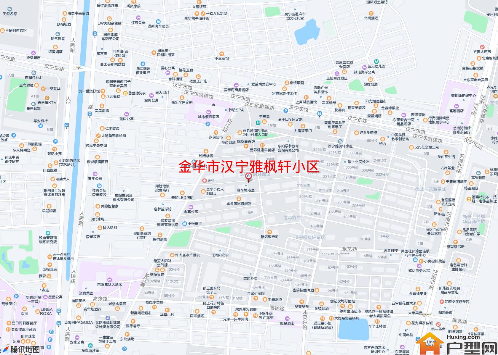 汉宁雅枫轩小区小区 - 户型网