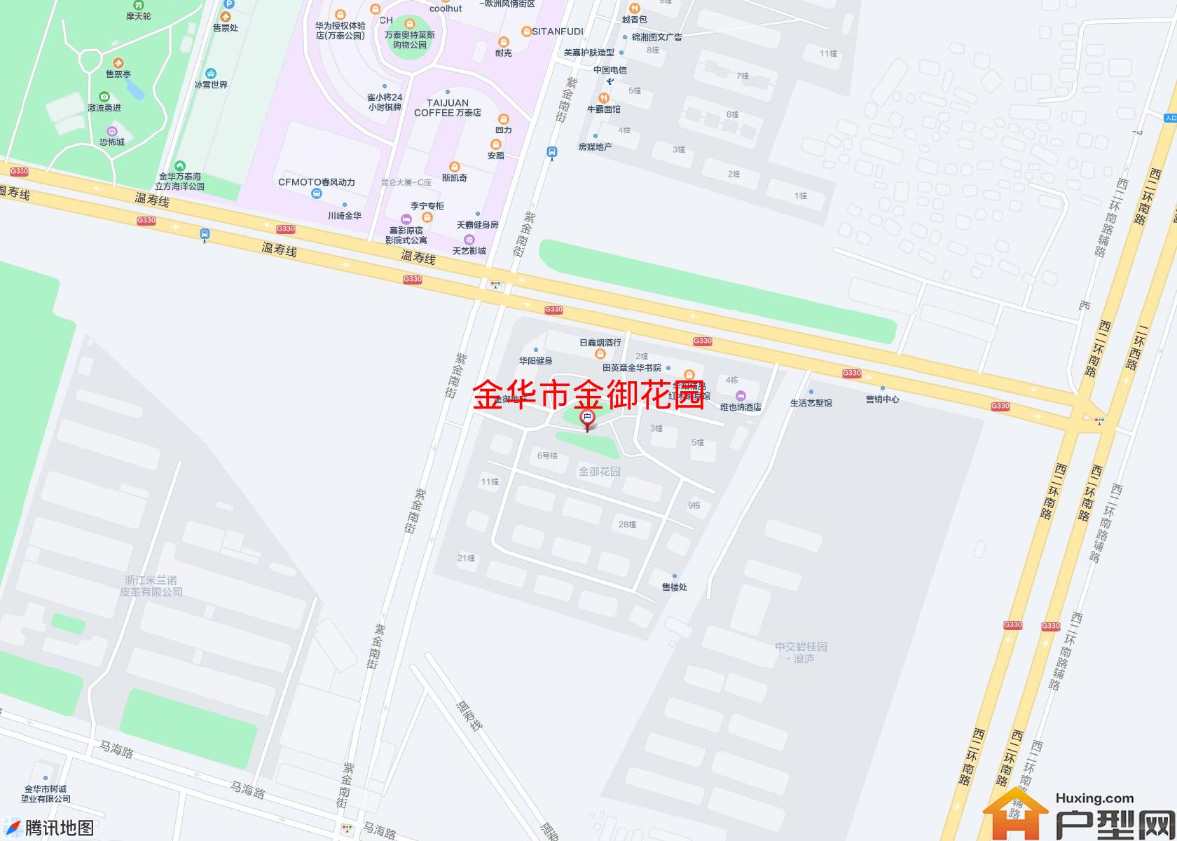 金御花园小区 - 户型网