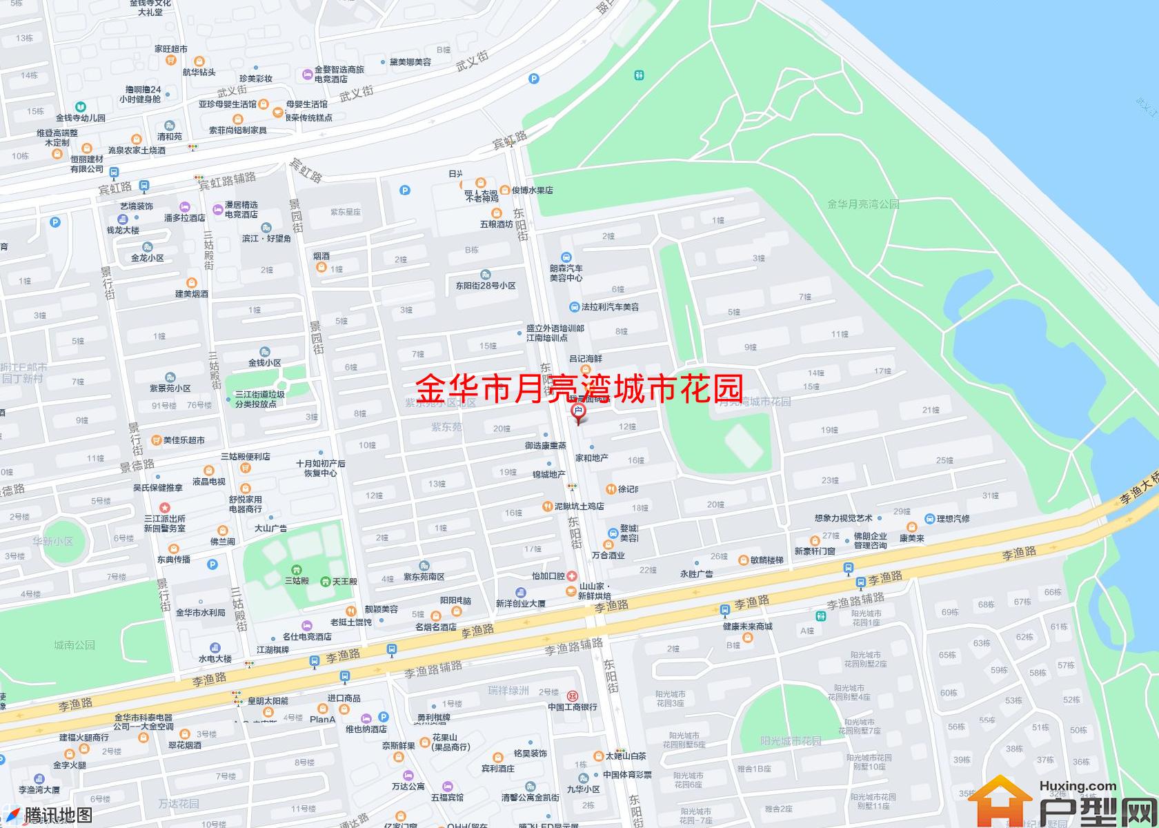 月亮湾城市花园小区 - 户型网