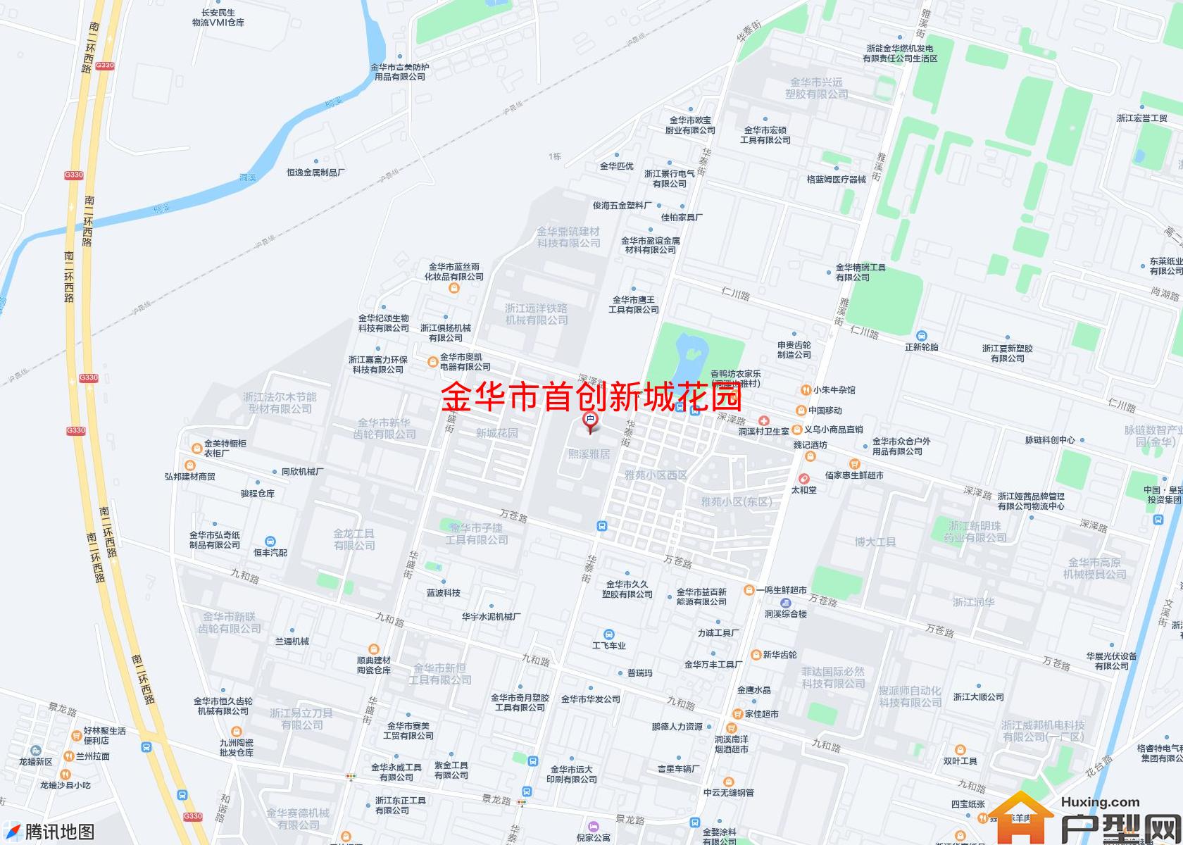 首创新城花园小区 - 户型网