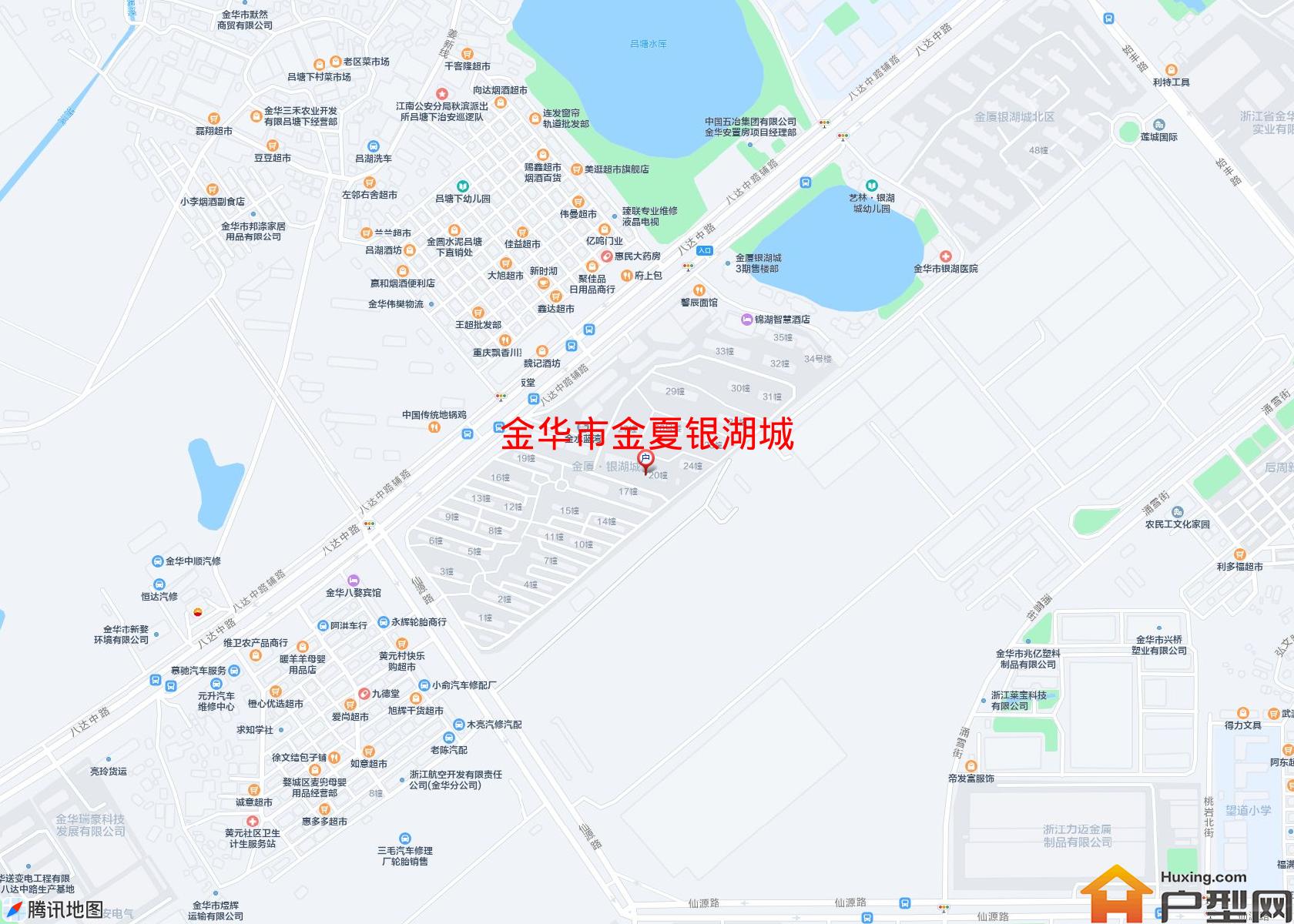 金夏银湖城小区 - 户型网