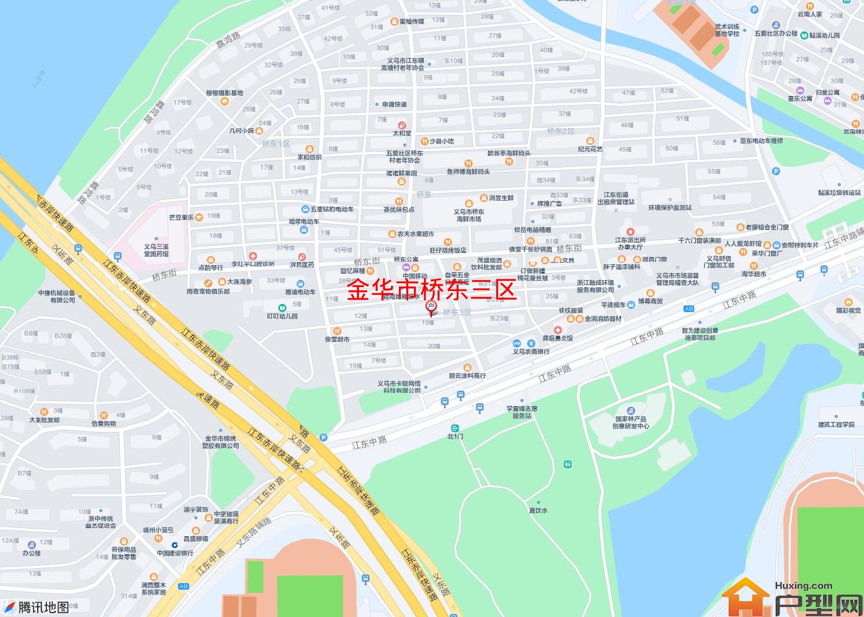 桥东三区小区 - 户型网