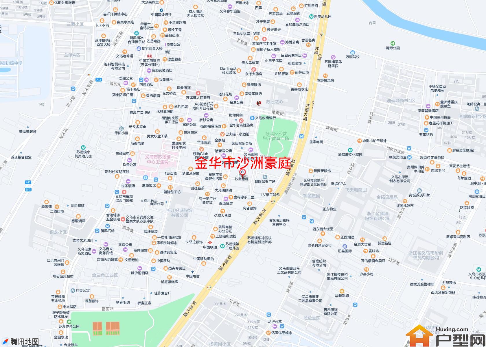 沙洲豪庭小区 - 户型网