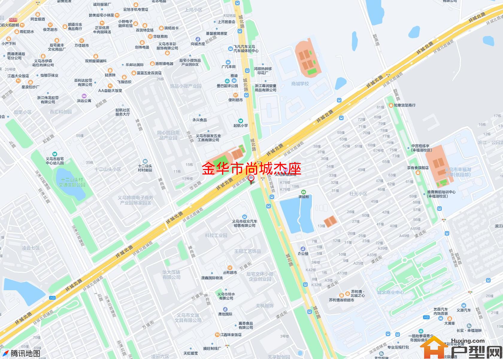 尚城杰座小区 - 户型网