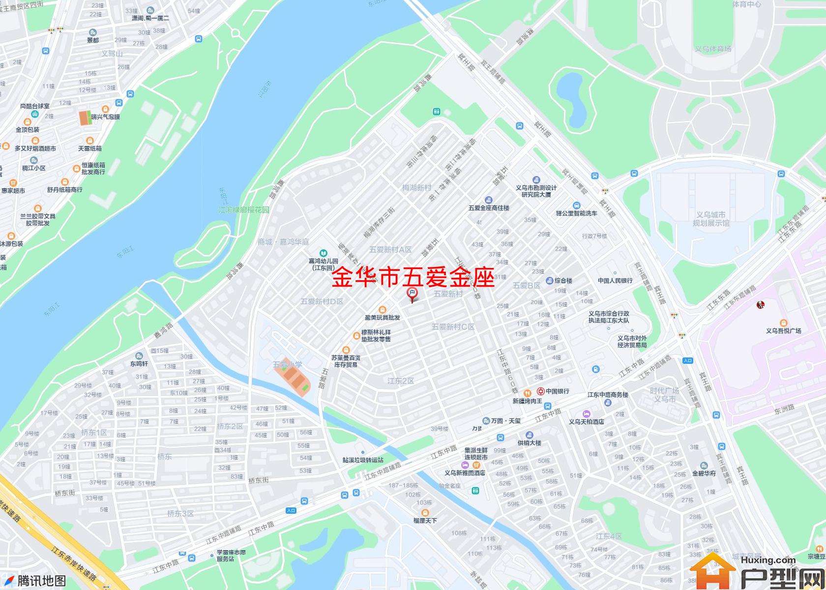 五爱金座小区 - 户型网