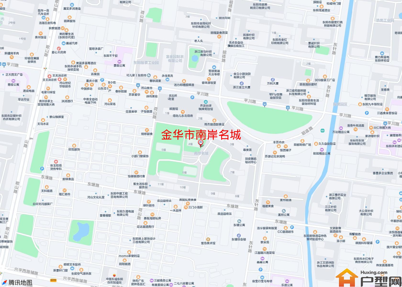 南岸名城小区 - 户型网