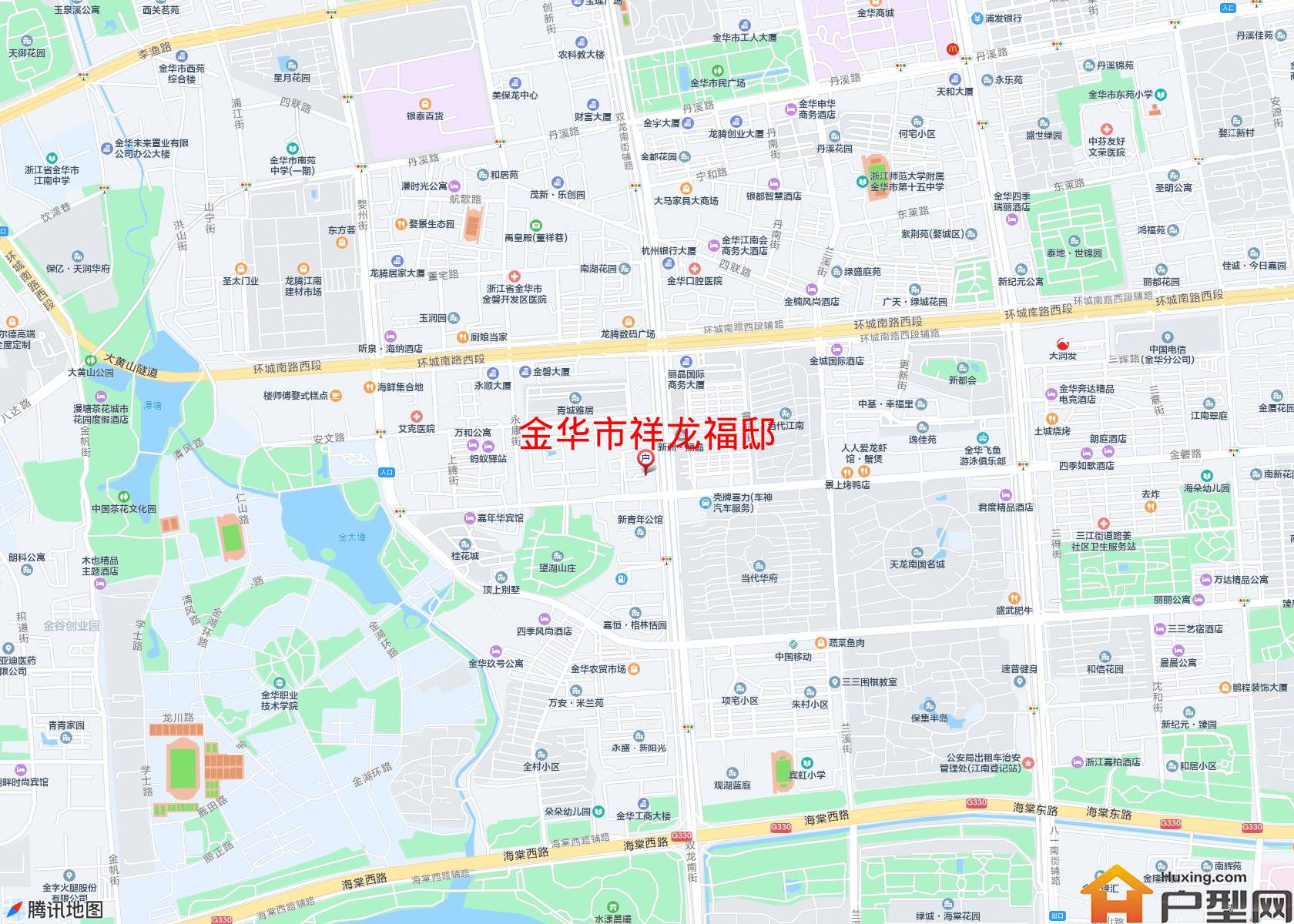 祥龙福邸小区 - 户型网