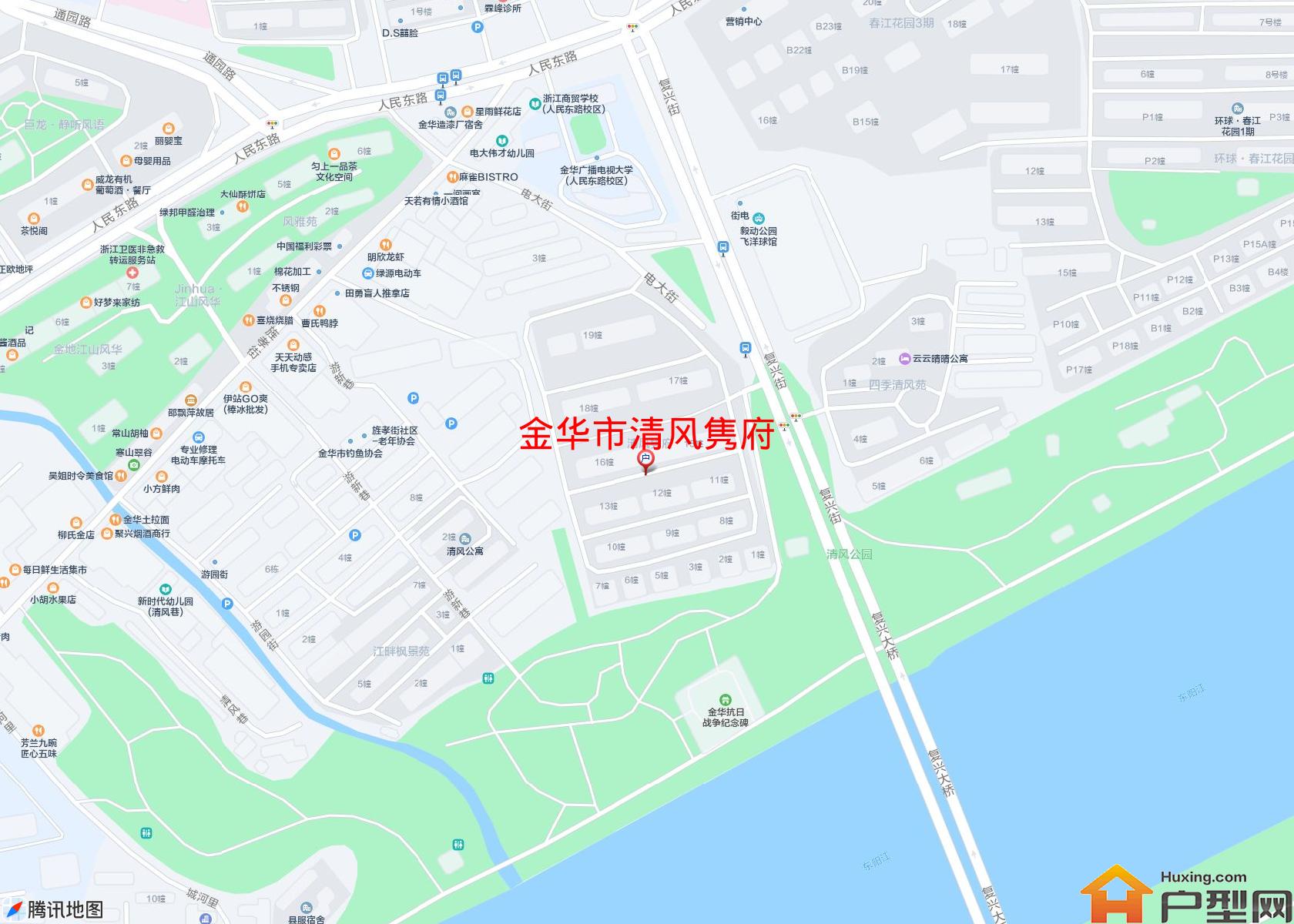 清风隽府小区 - 户型网