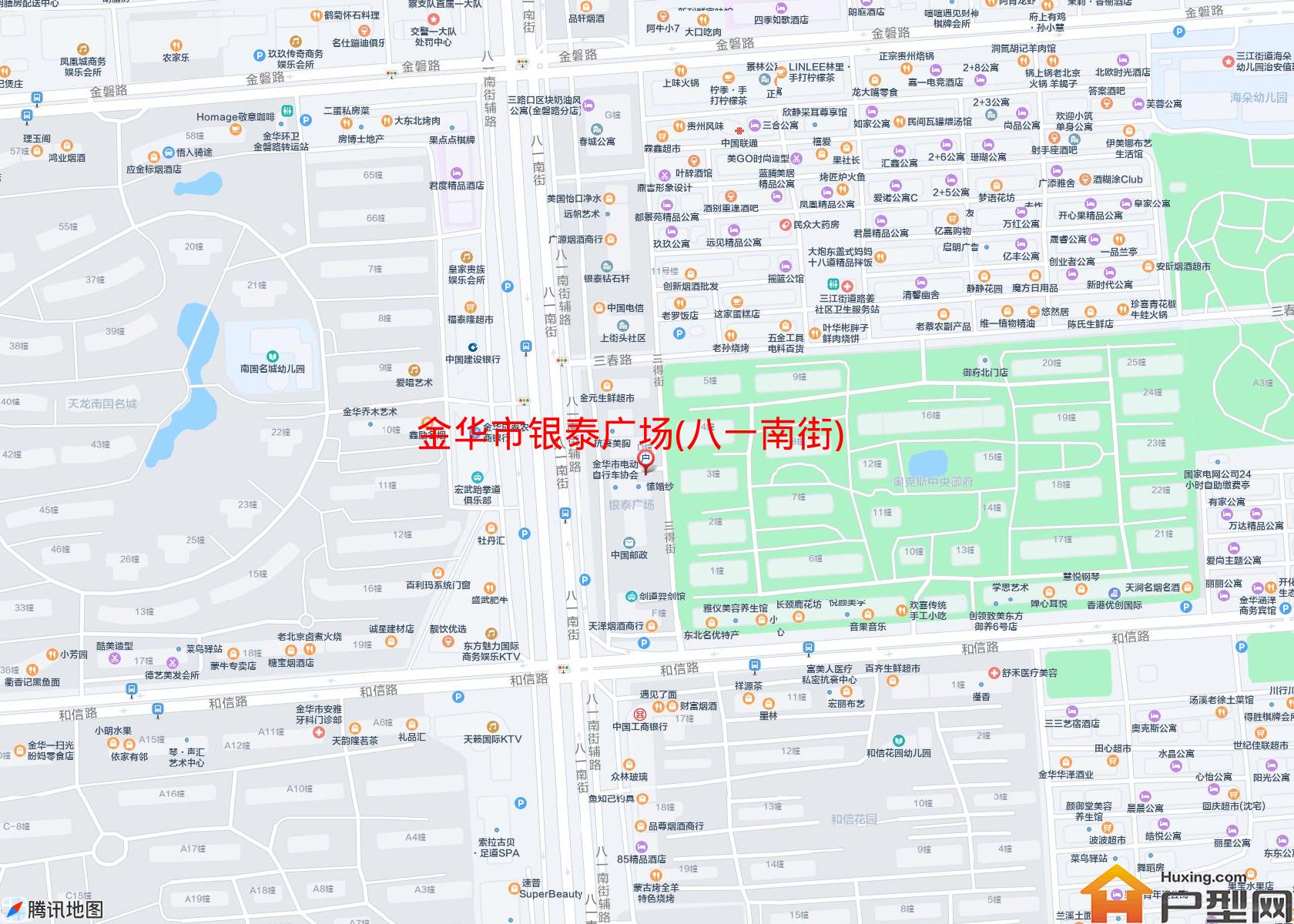银泰广场(八一南街)小区 - 户型网