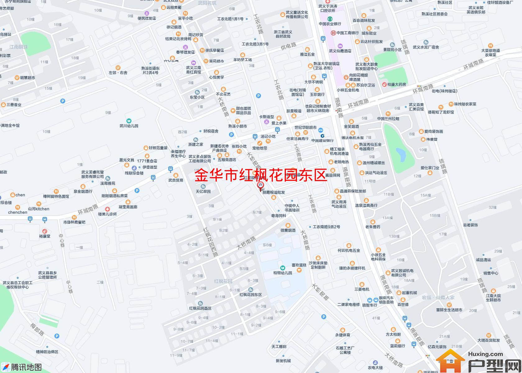 红枫花园东区小区 - 户型网