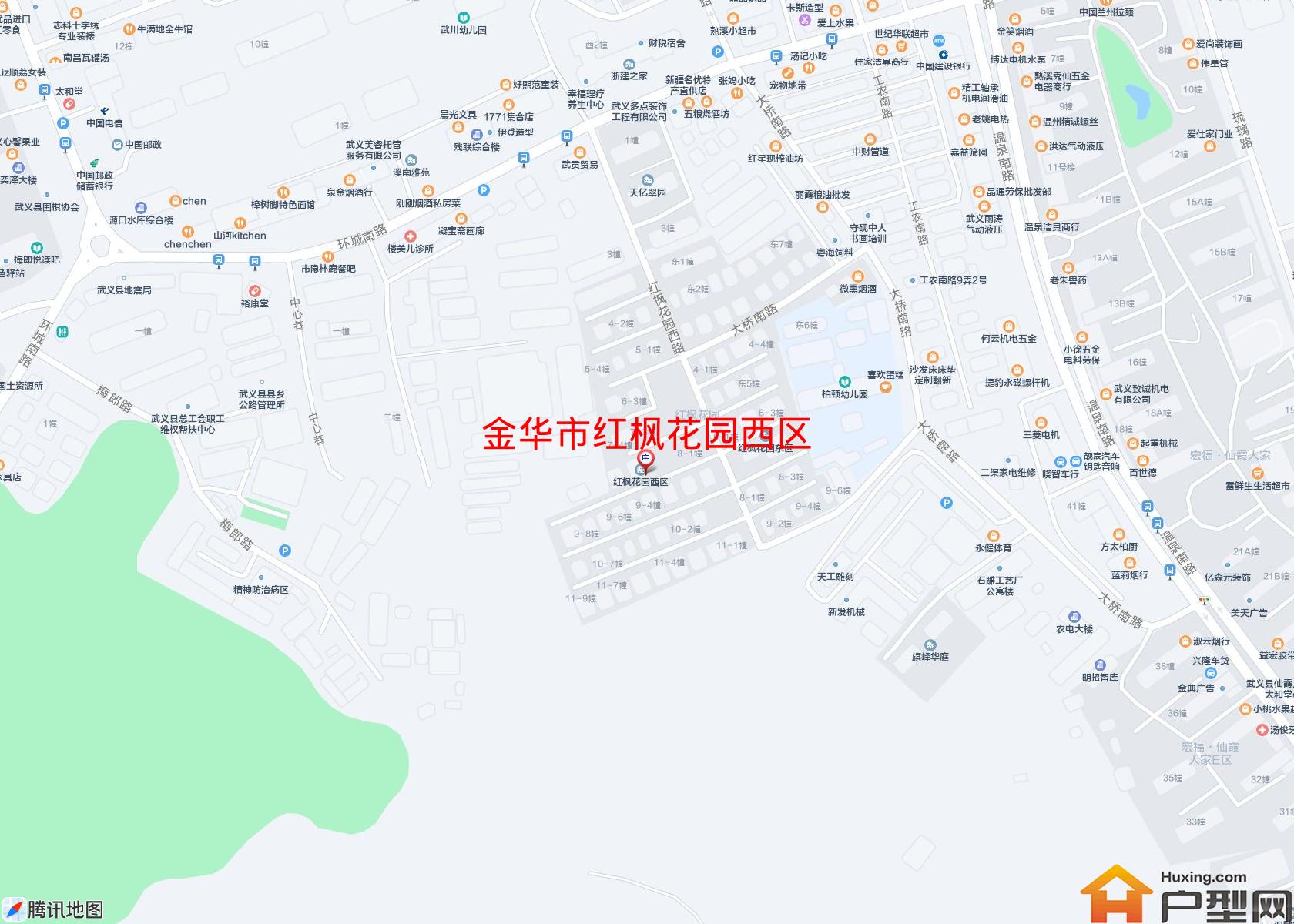 红枫花园西区小区 - 户型网