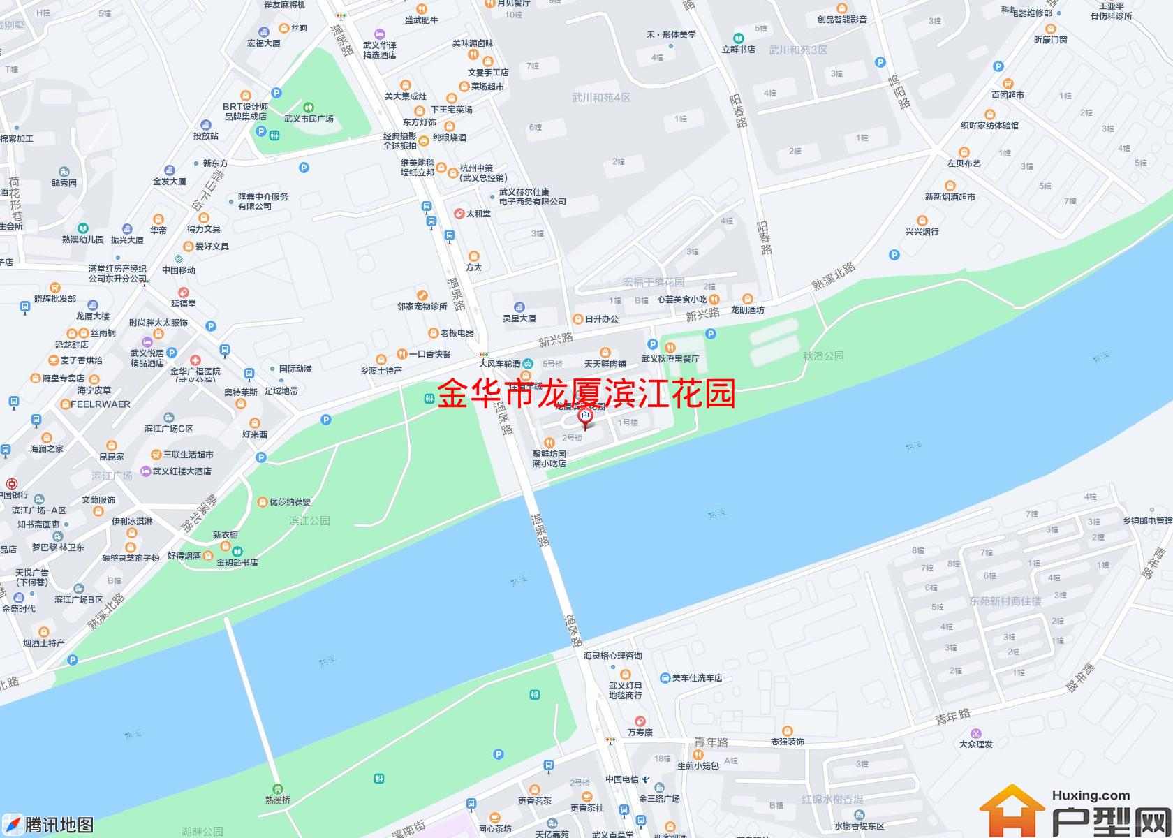 龙厦滨江花园小区 - 户型网