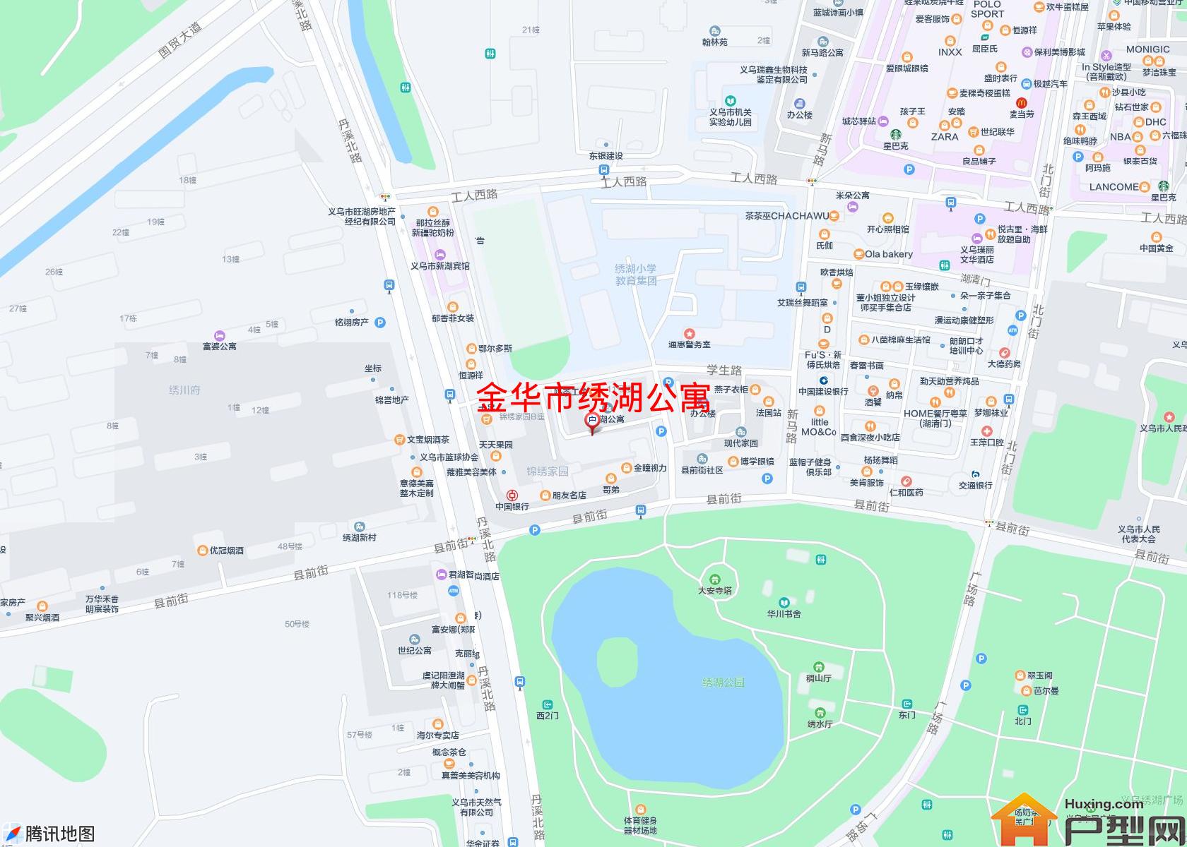 绣湖公寓小区 - 户型网